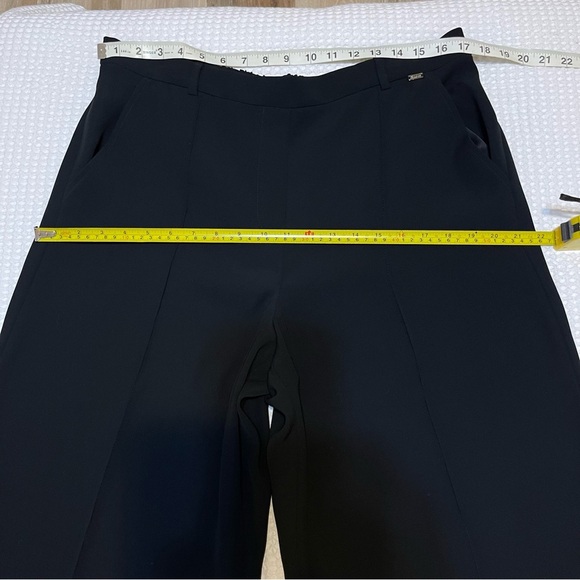 St. John Wide Leg Twill Trouser size Large - Picture 12 of 14